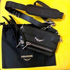 Zadig & Voltaire Stella Wings Leather Crossbody